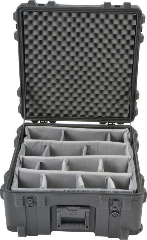 SKB R Series 2222-12 Waterproof Utility Case with padded dividers